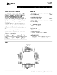 HI5905 Datasheet