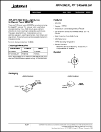 RF1S42N03LSM Datasheet