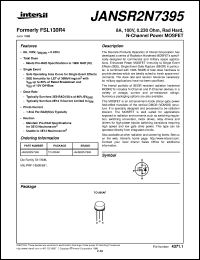 JANSR2N7292 Datasheet