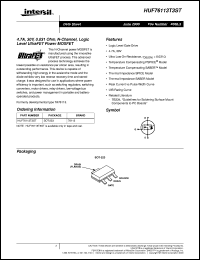 HUF76113T3ST Datasheet