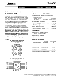 HS-6254RH Datasheet