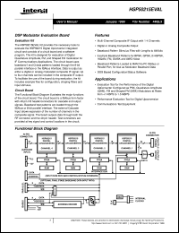 HSP50215EVAL Datasheet