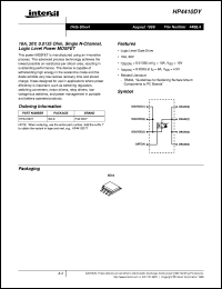 HP4410DY Datasheet