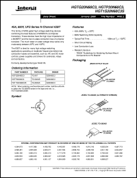 HGT1S20N60C3RS Datasheet