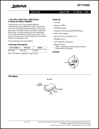 RFT1P06E Datasheet