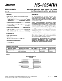 HS-1245RH Datasheet