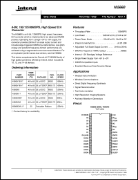 HI5660 Datasheet