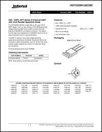 HGTG20N100D2 Datasheet