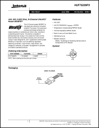 HUF75229P3 Datasheet