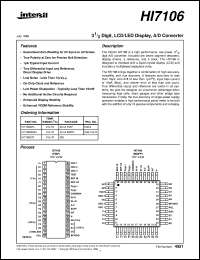HI7106 Datasheet