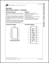 DS14196WM Datasheet