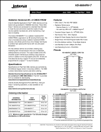 HS-6664RH-T Datasheet