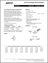 HGTD1N120BNS Datasheet