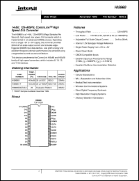 HI5960 Datasheet