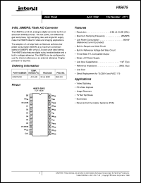 HI5675 Datasheet