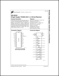 DS14C241WMX Datasheet