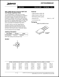 HGT5A40N60A4D Datasheet
