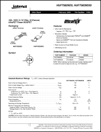 HUF75823D3S Datasheet