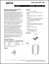 FSR1110D Datasheet