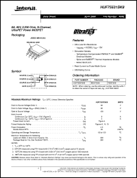 HUF75531SK8 Datasheet