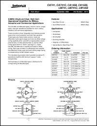 LM741C Datasheet