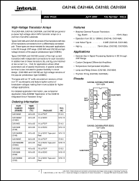 CA3183 Datasheet