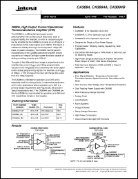 CA3094 Datasheet