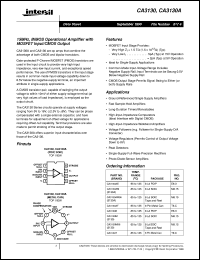 CA3130 Datasheet