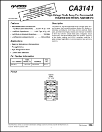 CA3141 Datasheet