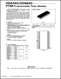 HD6840 Datasheet