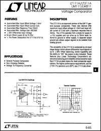 LM111A Datasheet