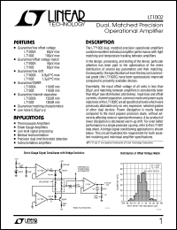 LT1002 Datasheet