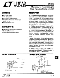 LT1025 Datasheet