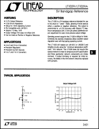 LT1029 Datasheet