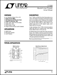 LT1030 Datasheet