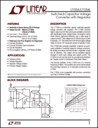 LT1054 Datasheet