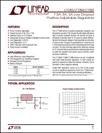 LT1084 Datasheet