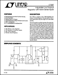 LT1087 Datasheet