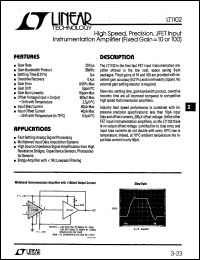 LT1102 Datasheet