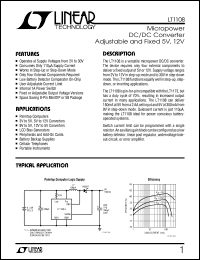 LT1108 Datasheet