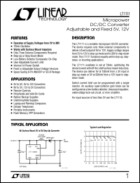 LT1111 Datasheet