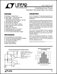 LT1112 Datasheet
