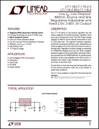 LT1118-2.85 Datasheet
