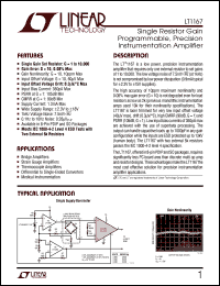 LT1167 Datasheet