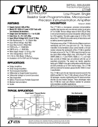 LT1168 Datasheet