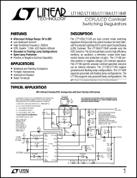 LT1182 Datasheet