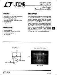 LT118A Datasheet