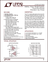 LT1211 Datasheet