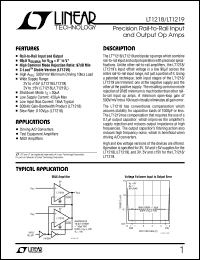 LT1218 Datasheet