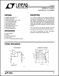LT1223 Datasheet